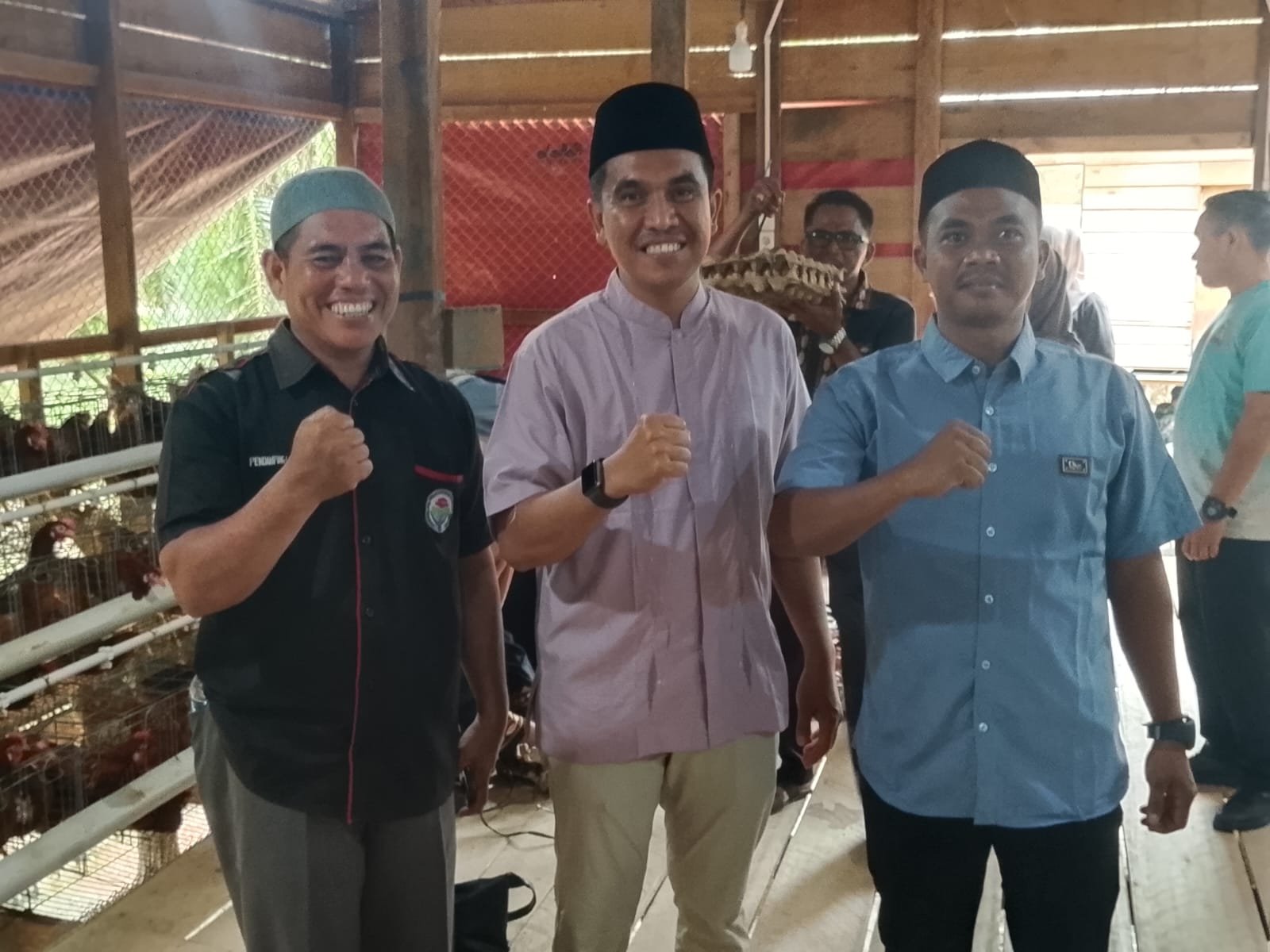Camat Suro Makmur Ganda Suriadi Bancin S. IP. MPA , Apresiasi Kinerja Ketahan Pangan Desa Laibangun 